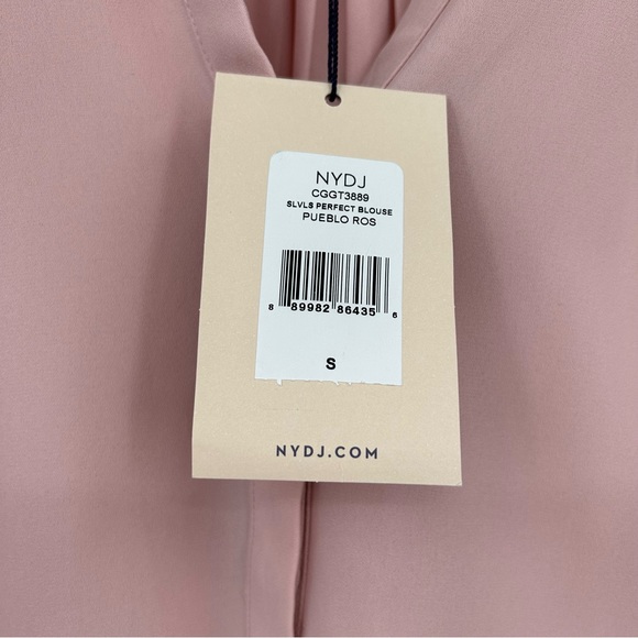 NWT NYDJ The Sleeveless Perfect Blouse in Pueblo Rose Relaxed Fit Women’s Small - Picture 4 of 6